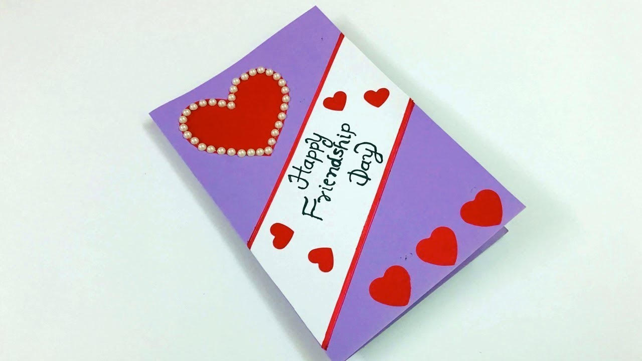 Simple DIY Heart Cards for friendship Day