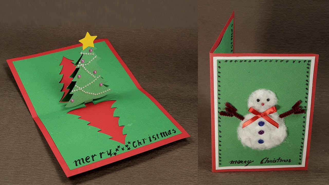 Snowman Christmas Greeting Card