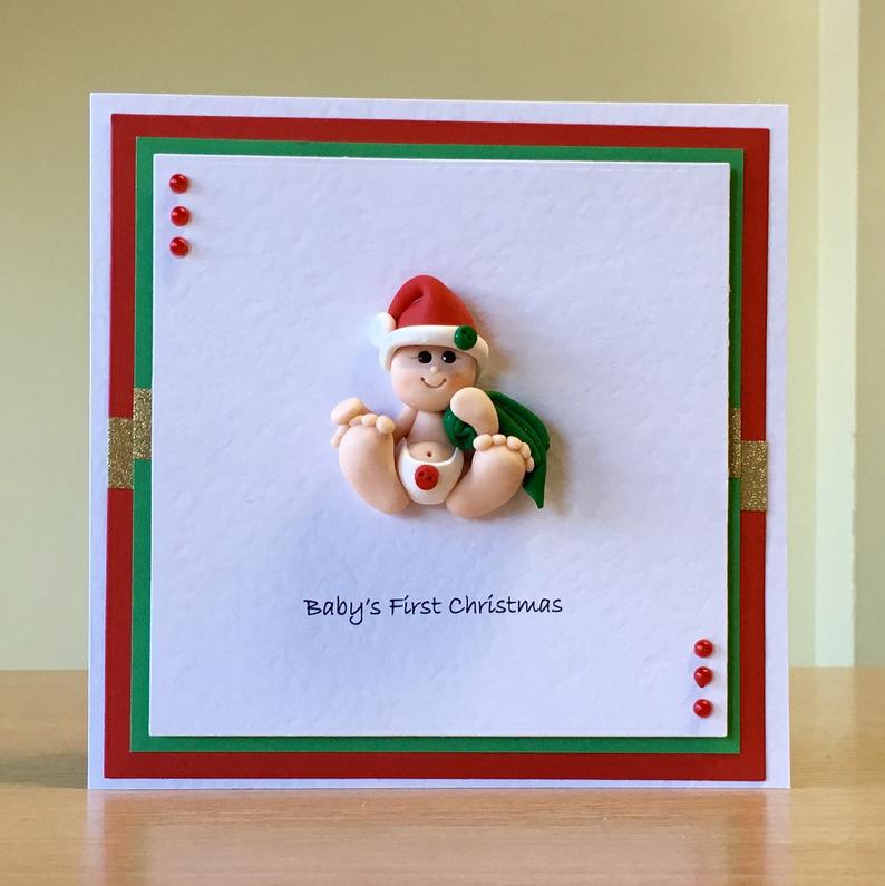 3D Christmas Card for Babies