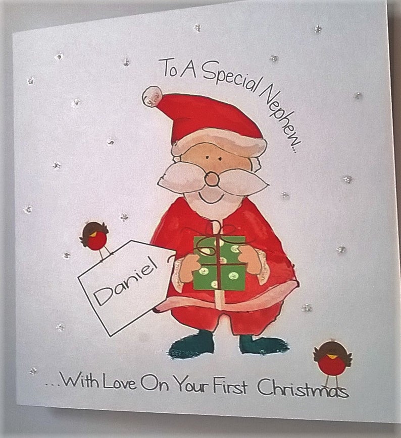 Christmas card for Nephew