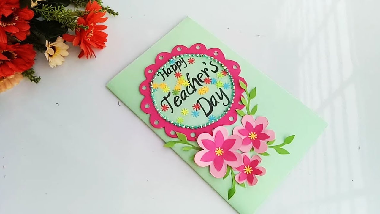 Creative Greeting Cards Teachers Day Step by Step