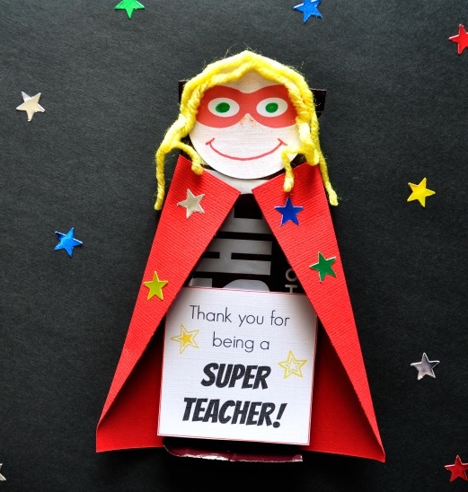 Handmade Super Teacher Card