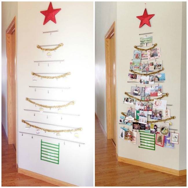 Christmas Cards Display Tree