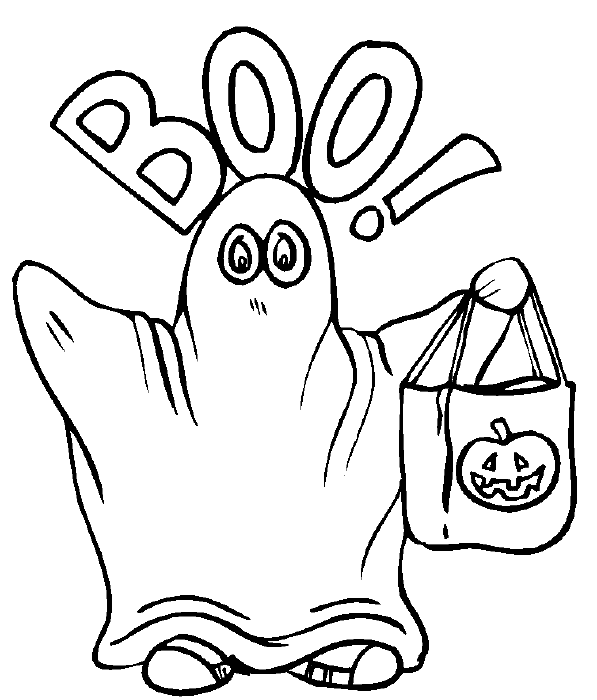 Halloween Coloring Pictures 2