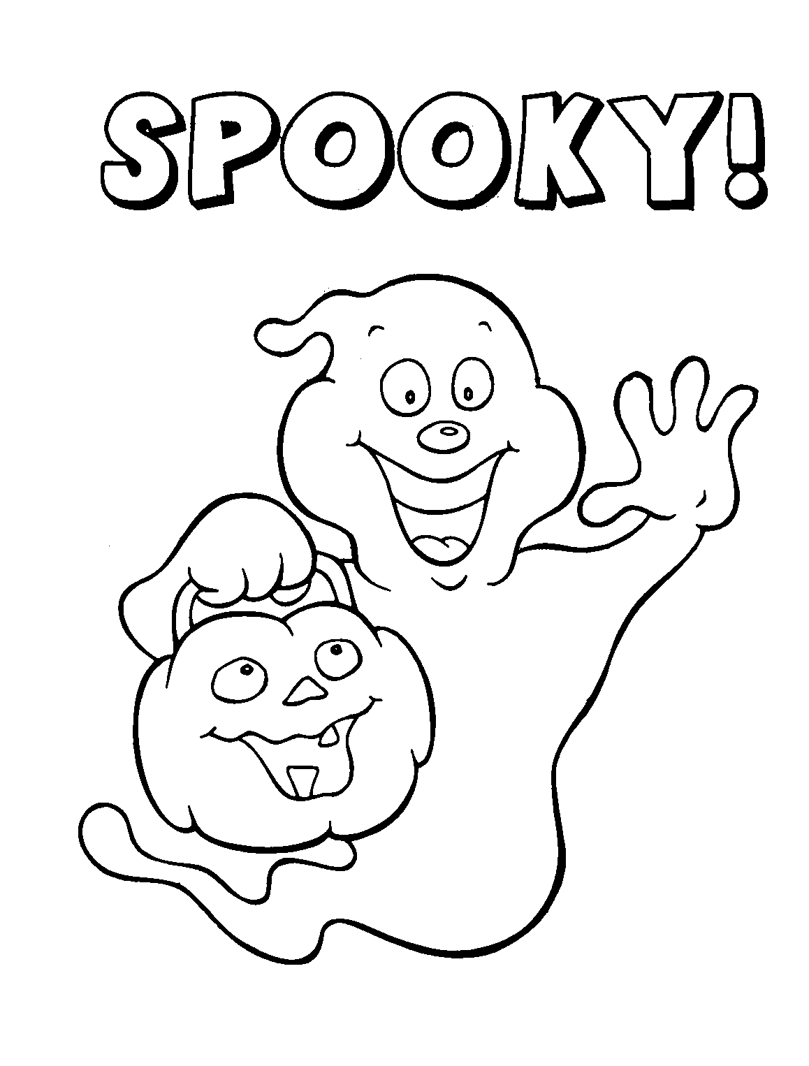 Halloween Coloring Pictures 3