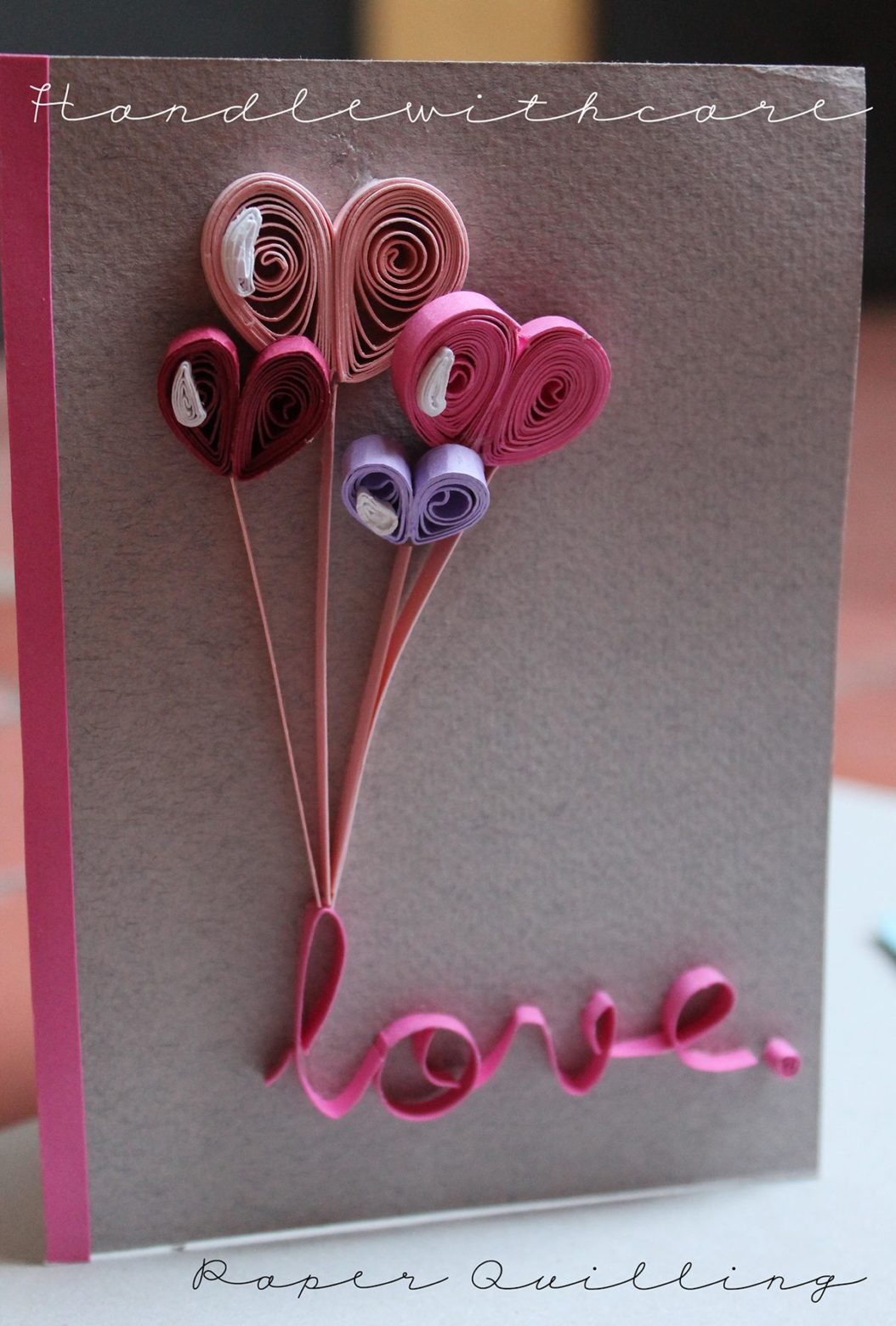 3D Floral Card for Bae