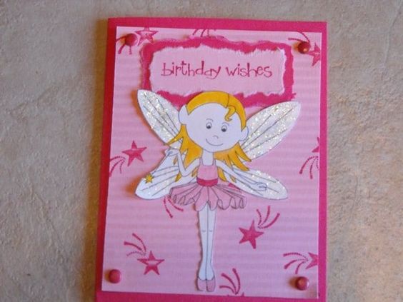 Handmade Birthday Card for Niece