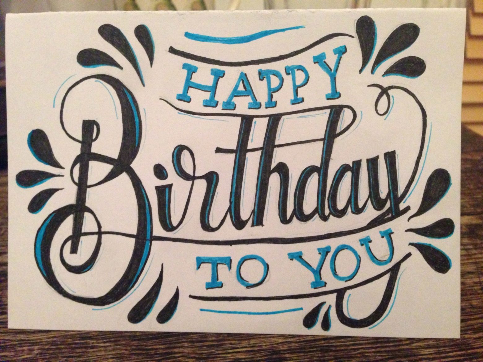 beautiful birthday card idea for brother