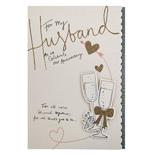 DIY anniversary card for husband
