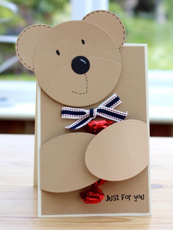 Teddy Bear Card for Boyfriend