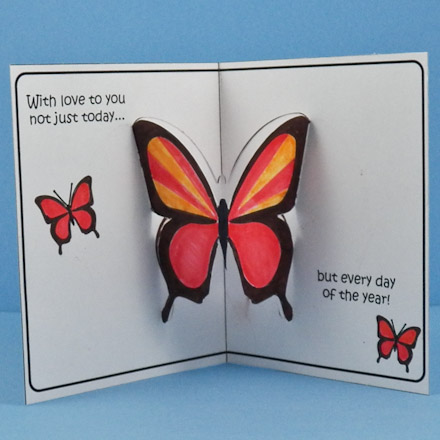 popup card for maothers day