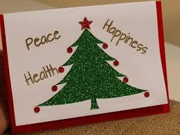 Jingle bell Christmas Greeting card