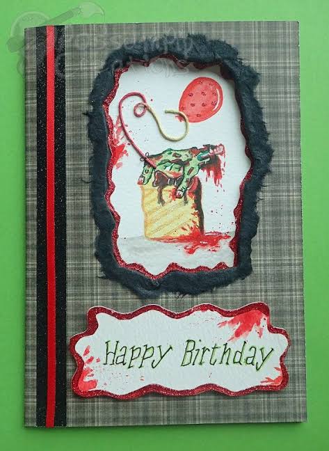 best horror birthday card