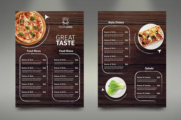 Menu Card Ideas for Restaurants
