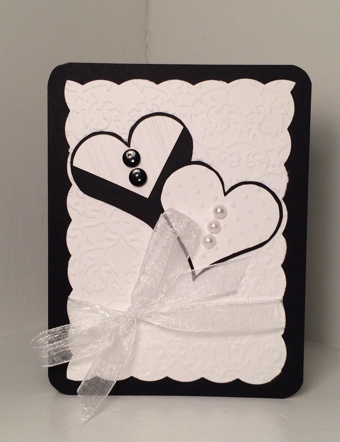 Simple Handmade Bridal Shower Card