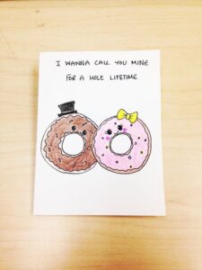 Cute Valentines Sayings Handmade Card 1