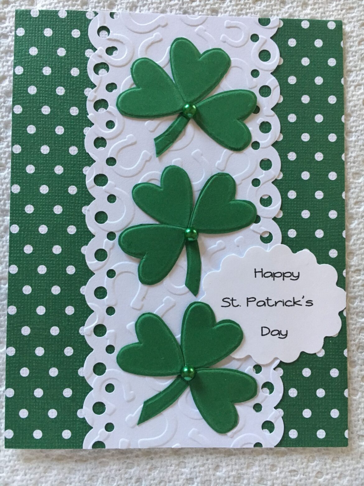 Funny St Patricks Handmade Card 1