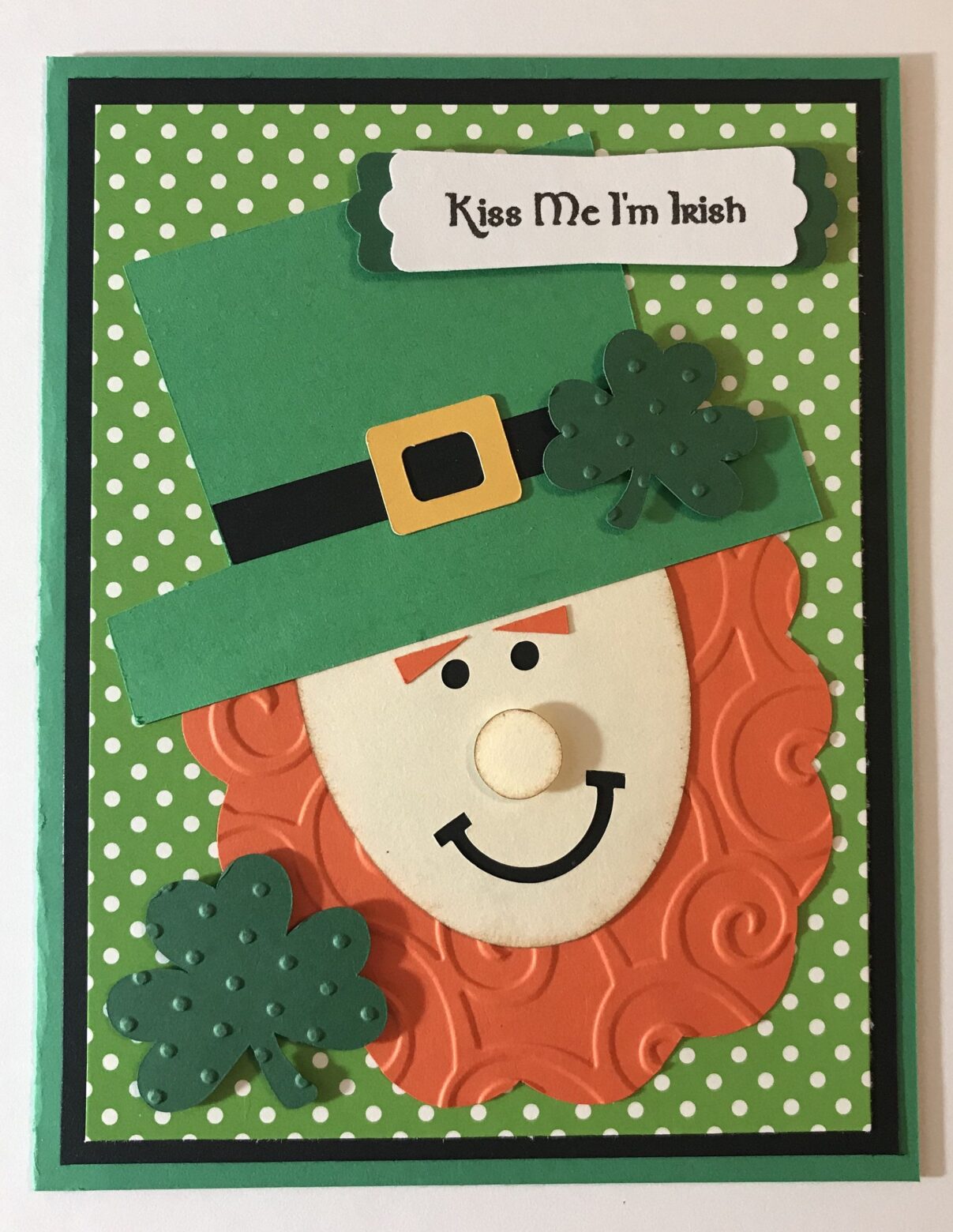 Funny St Patricks Handmade Card 3