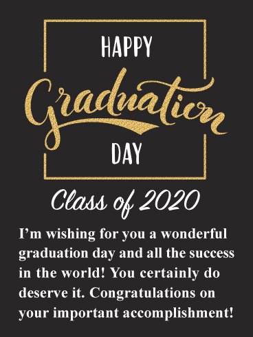 Graduation Card 2020 3