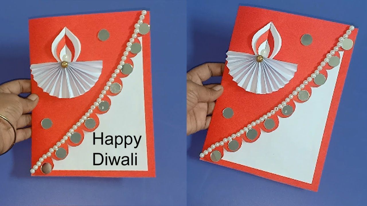 Handmade Diwali Greeting Card 10