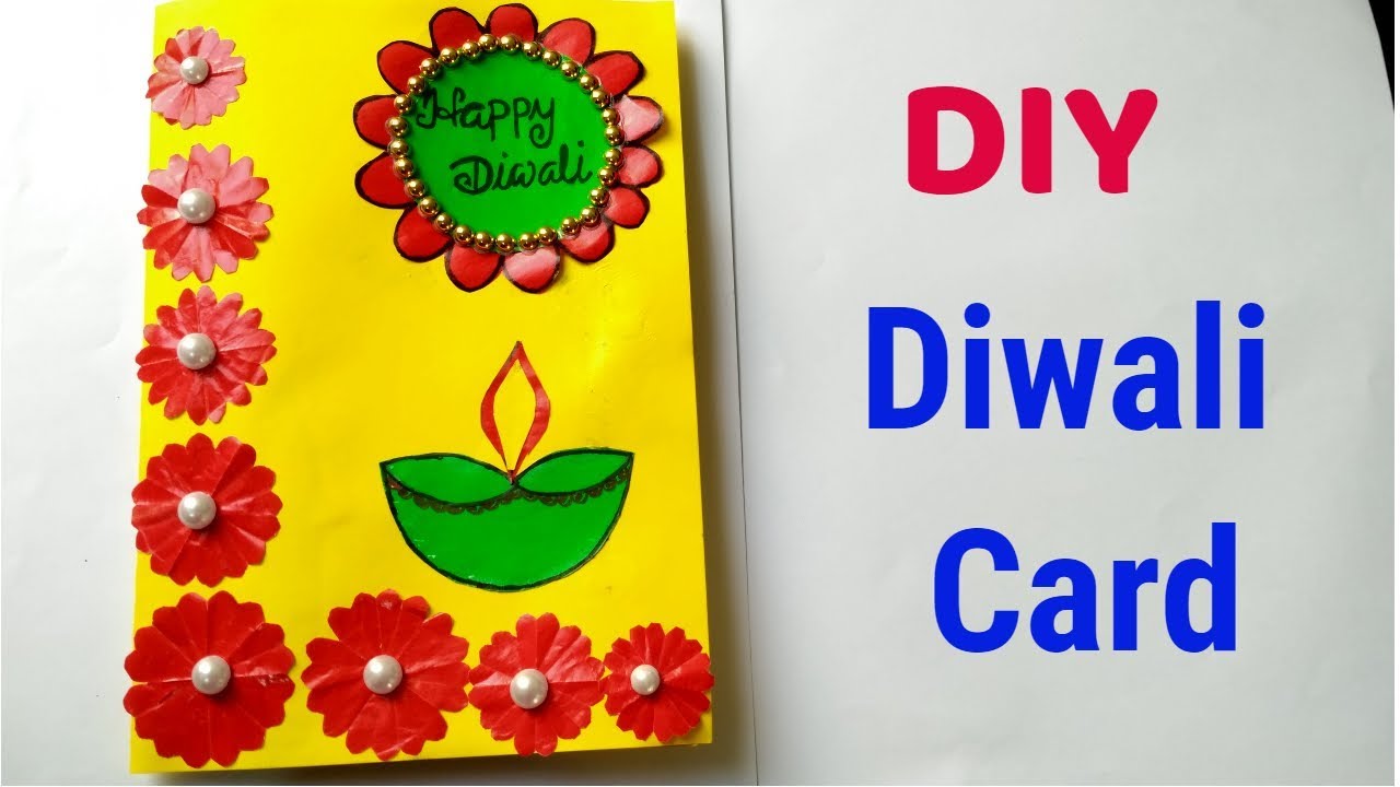 Handmade Diwali Greeting Card 2