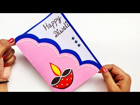 Handmade Diwali Greeting Card 3