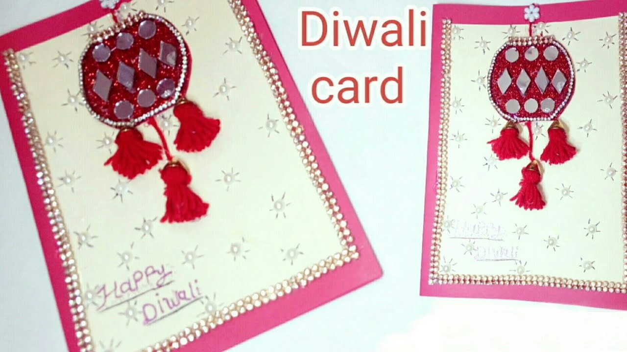 Handmade Diwali Greeting Card 6