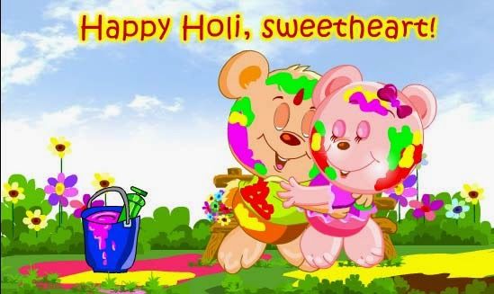 Printable Happy Holi Card Ideas