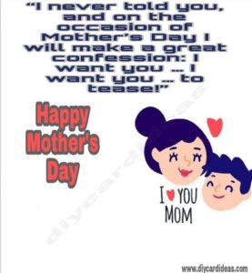 Funny Mothers Day Quotes From Son 1