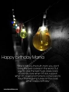 Happy Birthday Mama Wishes 4