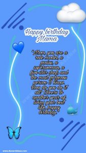 Happy Birthday Mama Wishes 5