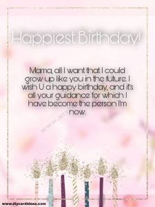 Happy Birthday Mama Wishes 8